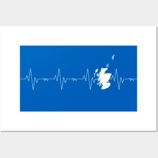 Scottish Heartbeat Posters and Art